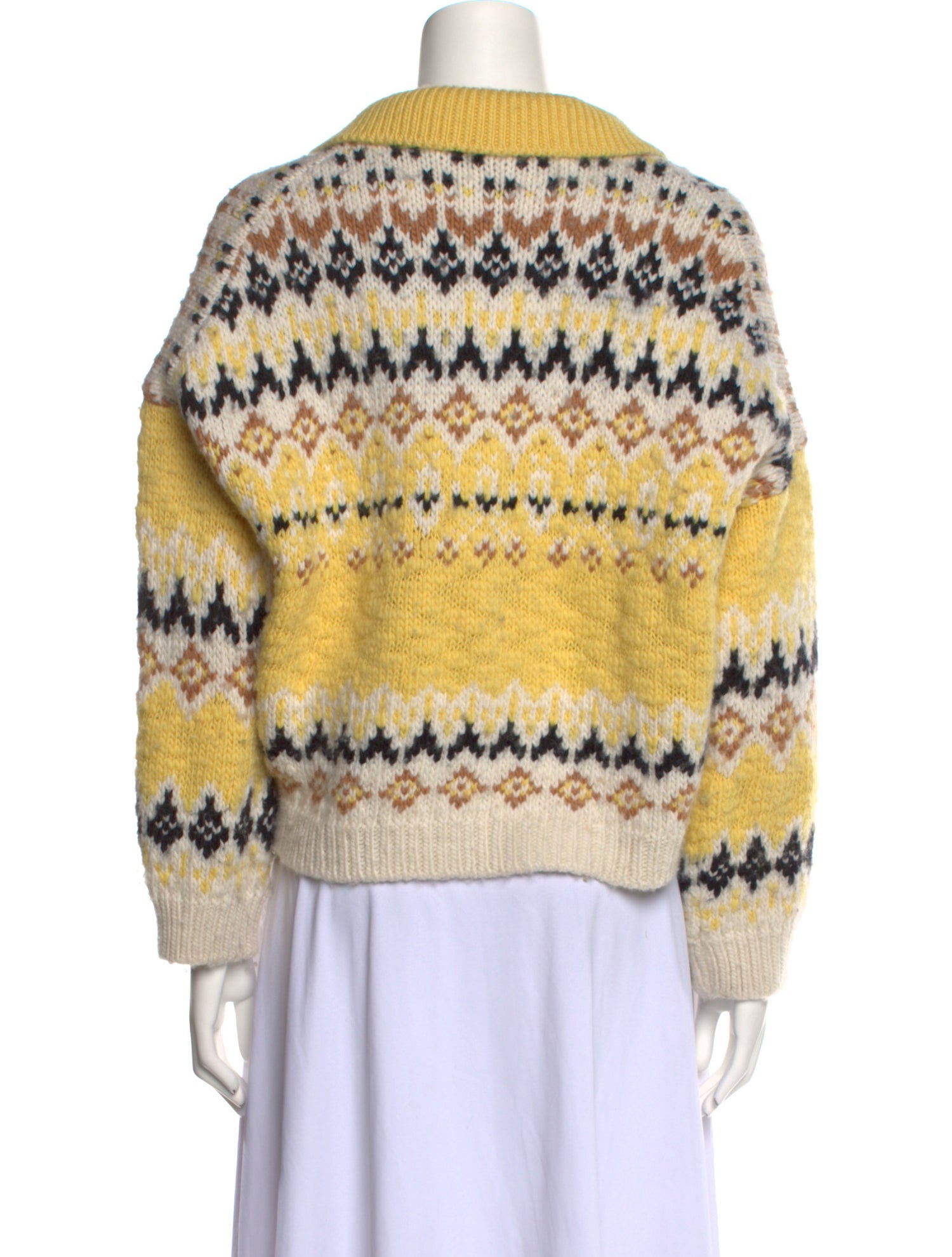 A.L.C. Merino Wool Striped Sweater